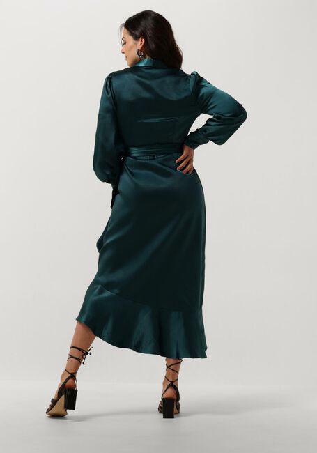 Blaue NOTRE-V Midikleid NV-DORISSA SATIN DRESS - large