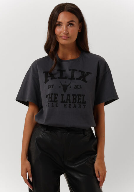 Graue ALIX THE LABEL T-shirt LADIES KNITTED ALIX T-SHIRT - large