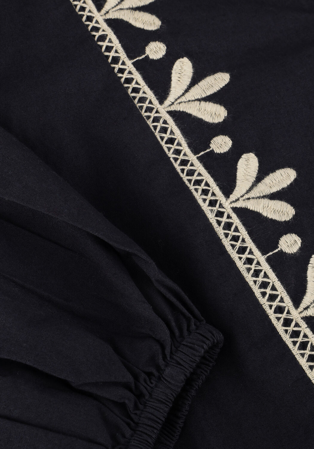 Dunkelblau NEO NOIR Blusen GINIA EMB BLOUSE - large