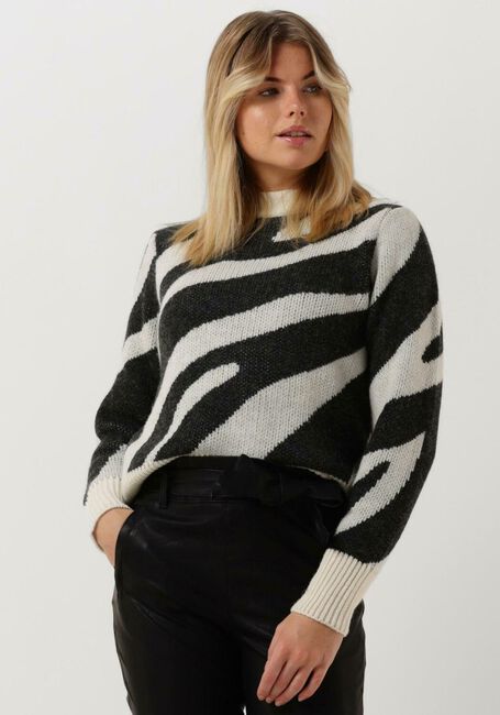 Weiße LEVETE ROOM Pullover LR-KALIMA 17 PULLOVER - large