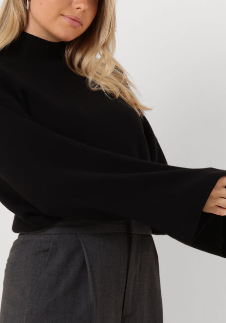 Schwarze MY ESSENTIAL WARDROBE Top BLOSSOMMW KNIT BLOUSE - large