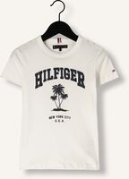 Weiße TOMMY HILFIGER T-shirt HILFIGER PALM PRINT TEE SS Weiße TOMMY HILFIGER T-shirt HILFIGER PALM PRINT TEE SS - medium