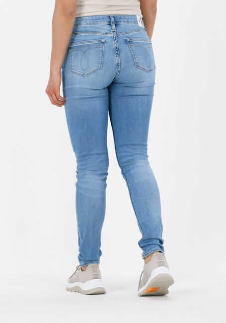 Blaue CALVIN KLEIN Skinny jeans MID RISE SKINNY - large