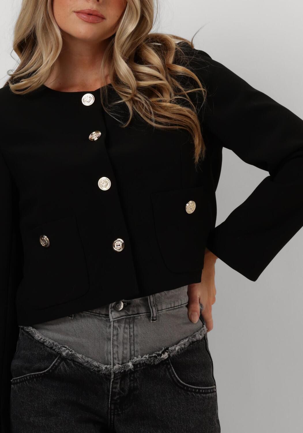Schwarze CO'COUTURE Jack VOLA CROP COCKTAIL JACKET - large