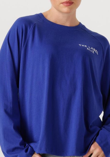 Kobalt ALIX THE LABEL T-shirt LADIES KNITTED RAGLAN LONGSLEEVE - large