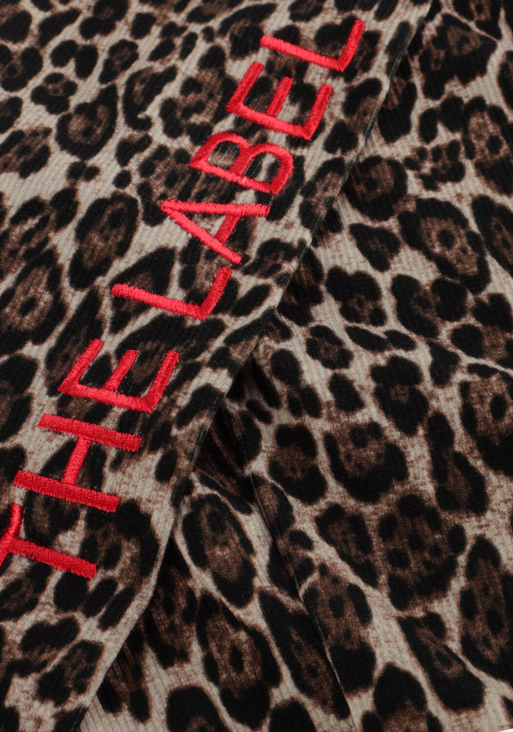 Braune ALIX MINI Legging KNITTED JAGUAR LEGGING - large