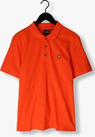 Orangene LYLE & SCOTT Polo-Shirt PLAIN POLO