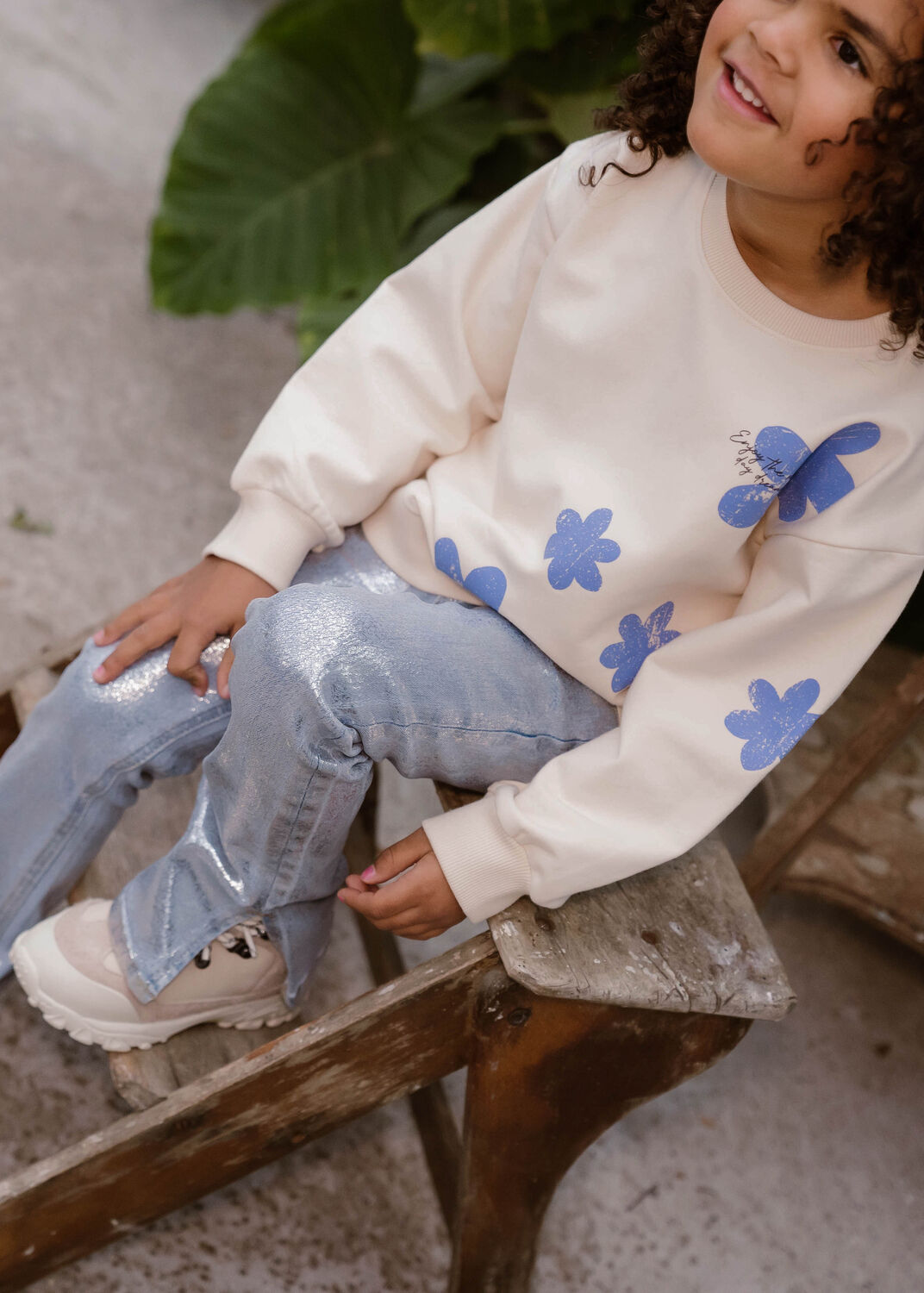 Silberne DAILY7 Flared jeans 2453 FLARED FIT POCKET - large