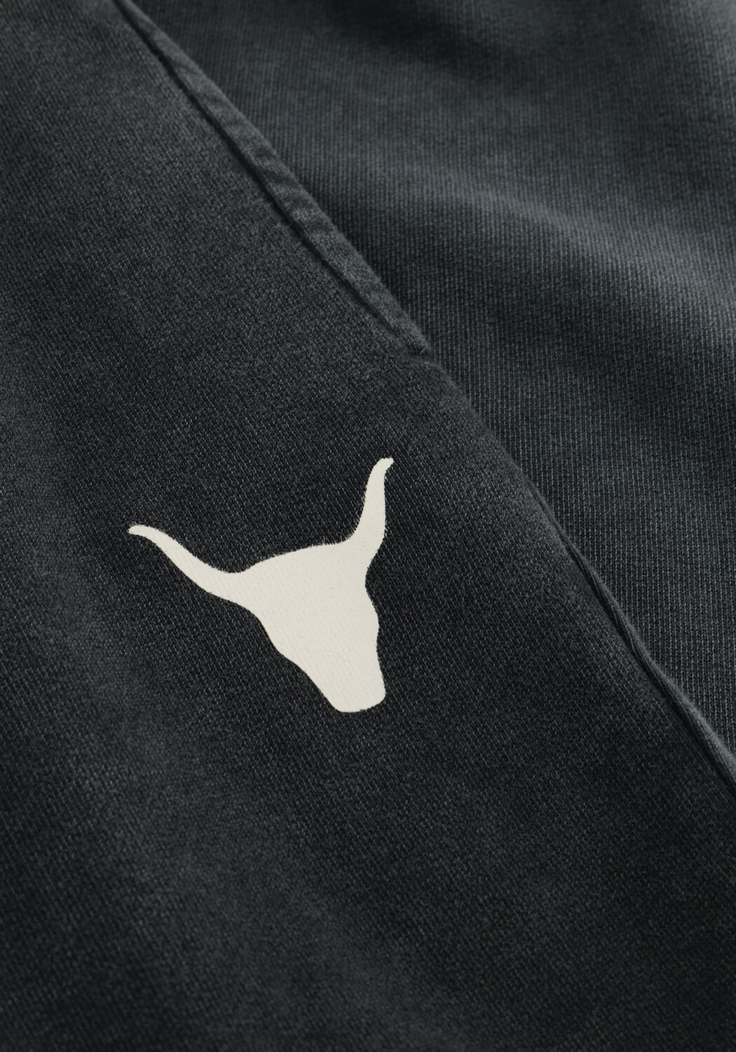 Anthrazit ALIX MINI Jogginghose KNITTED BULL LOGO PANTS - large