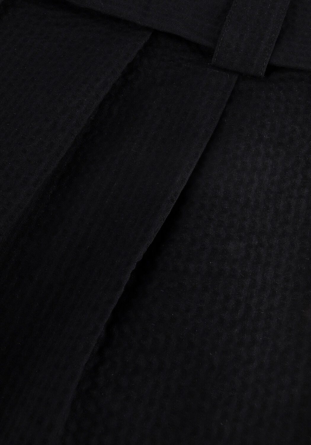 Schwarze MODSTR&Ouml;M Hosen PANNE SHORTS - large