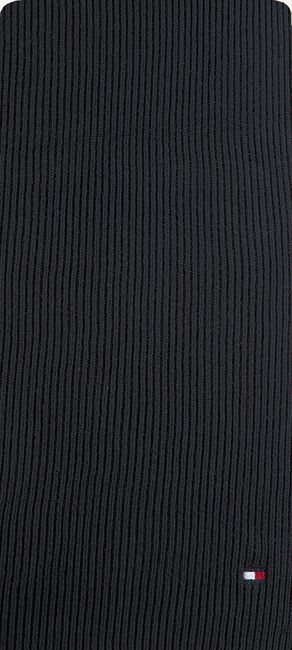 Schwarze TOMMY HILFIGER Schal ESSENTIAL KNIT SCARF Schwarze TOMMY HILFIGER Schal ESSENTIAL KNIT SCARF - large