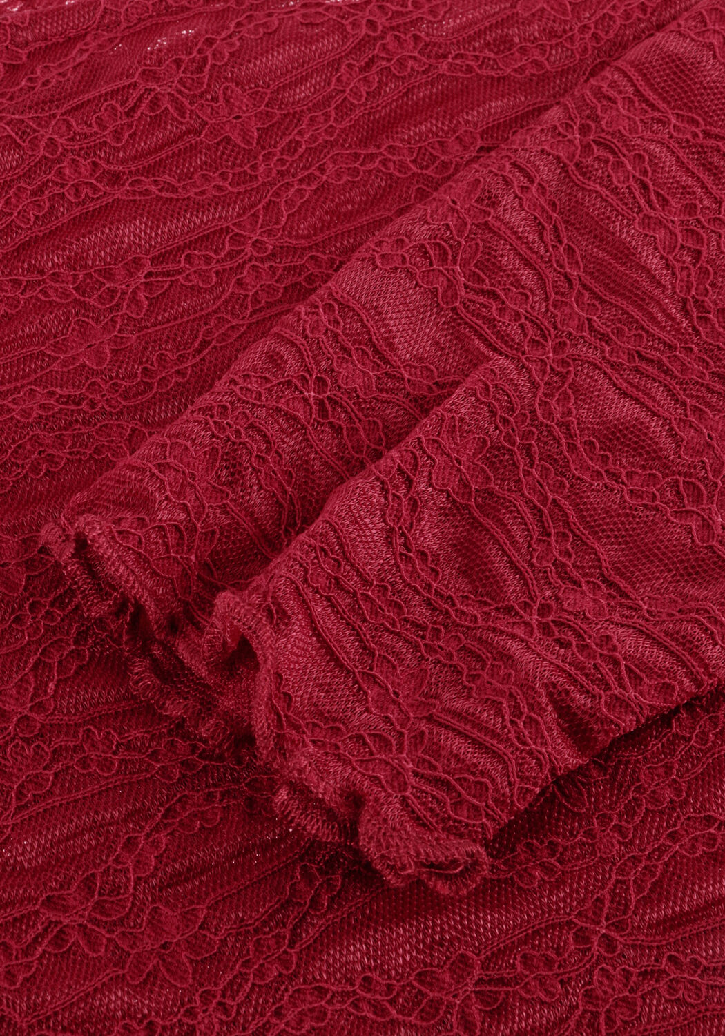 Rote Y.A.S. Top YASCARA LS LACE TOP - large