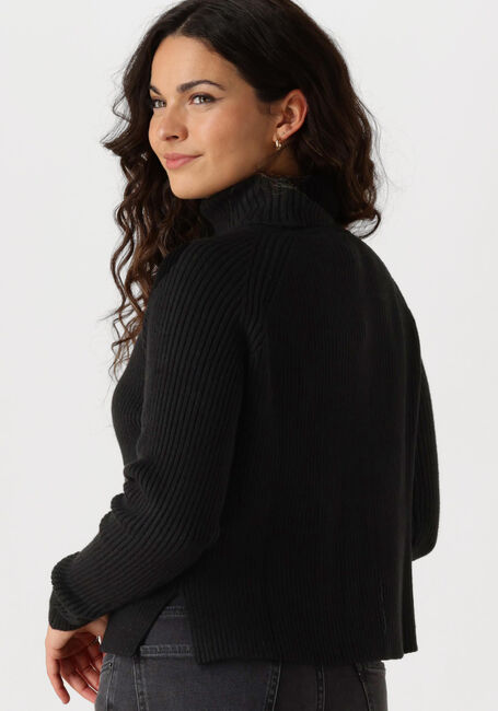 Schwarze MINUS Rollkragenpullover AVA KNIT TURTLENECK - large