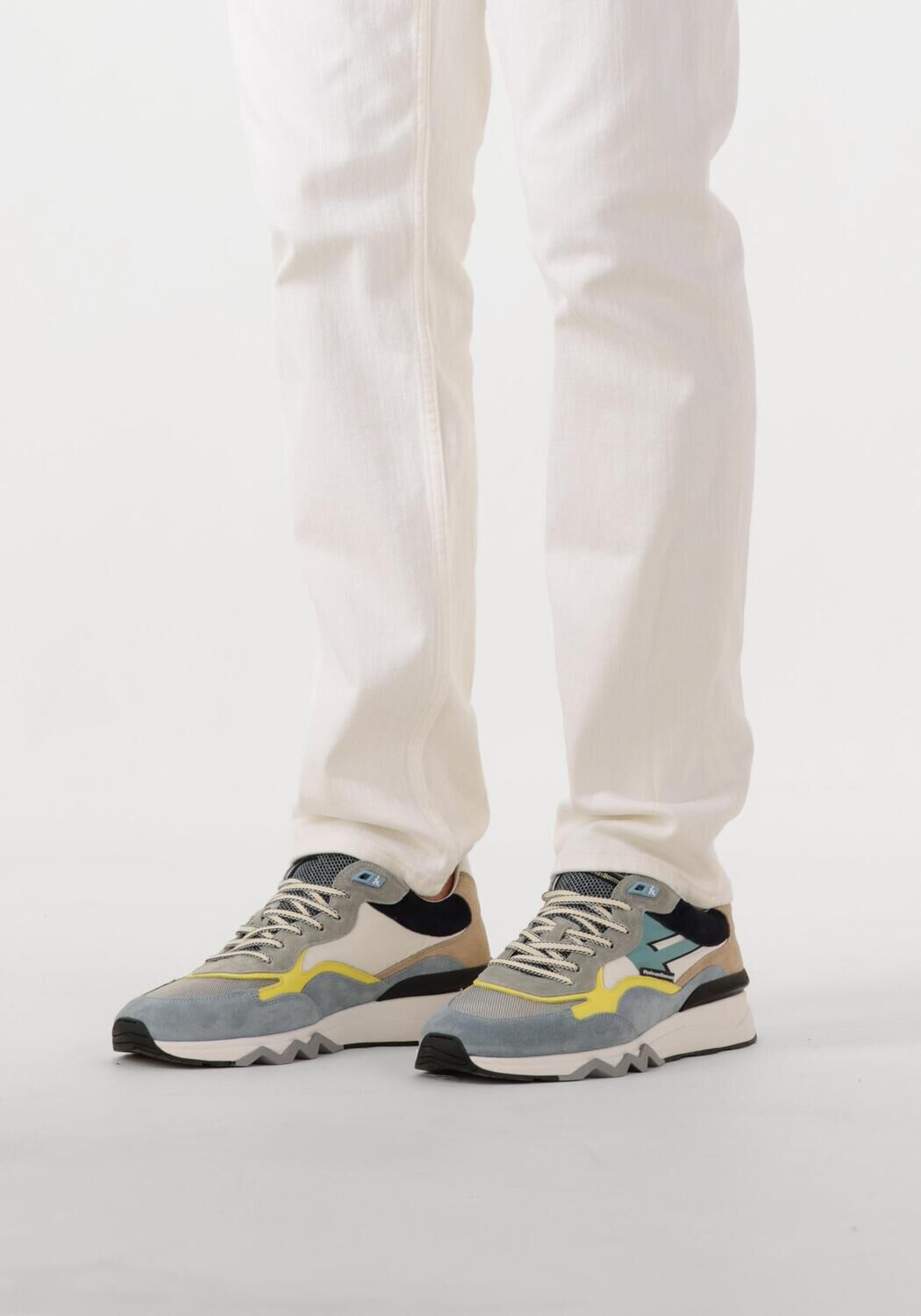 Blaue FLORIS VAN BOMMEL Sneaker Low SFM-10136 DE ZAGER - large