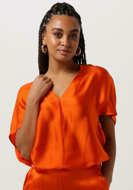 Orangene SEMICOUTURE Blusen GABRIELLE BLOUSE - large