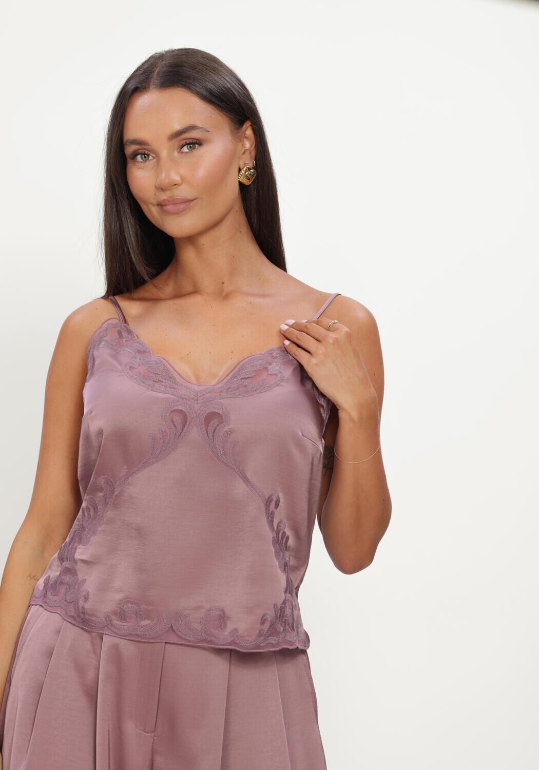 Lilane DANTE6 Tops & T-shirts LIGNE LACE CAMISOLE TOP - large
