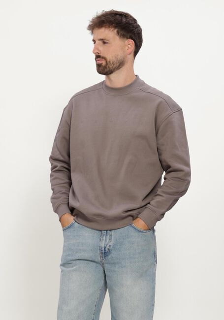 Taupe GENTI Pullover & Cardigans SWEAT CREW - large