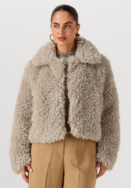 Taupe JOSH V Teddy-Jacke LISA - large