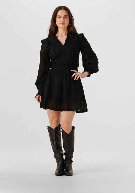 Schwarze NEO NOIR Minikleid ARAN S VOILE DRESS - large