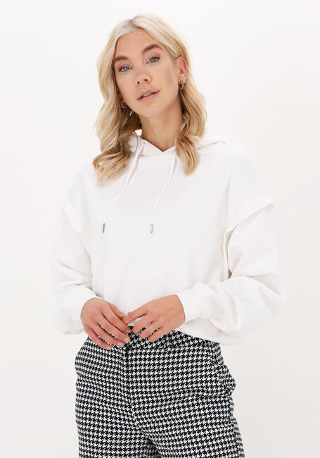Nicht-gerade weiss ALIX THE LABEL Pullover LADIES KNITTED ALIX HOODIE - large