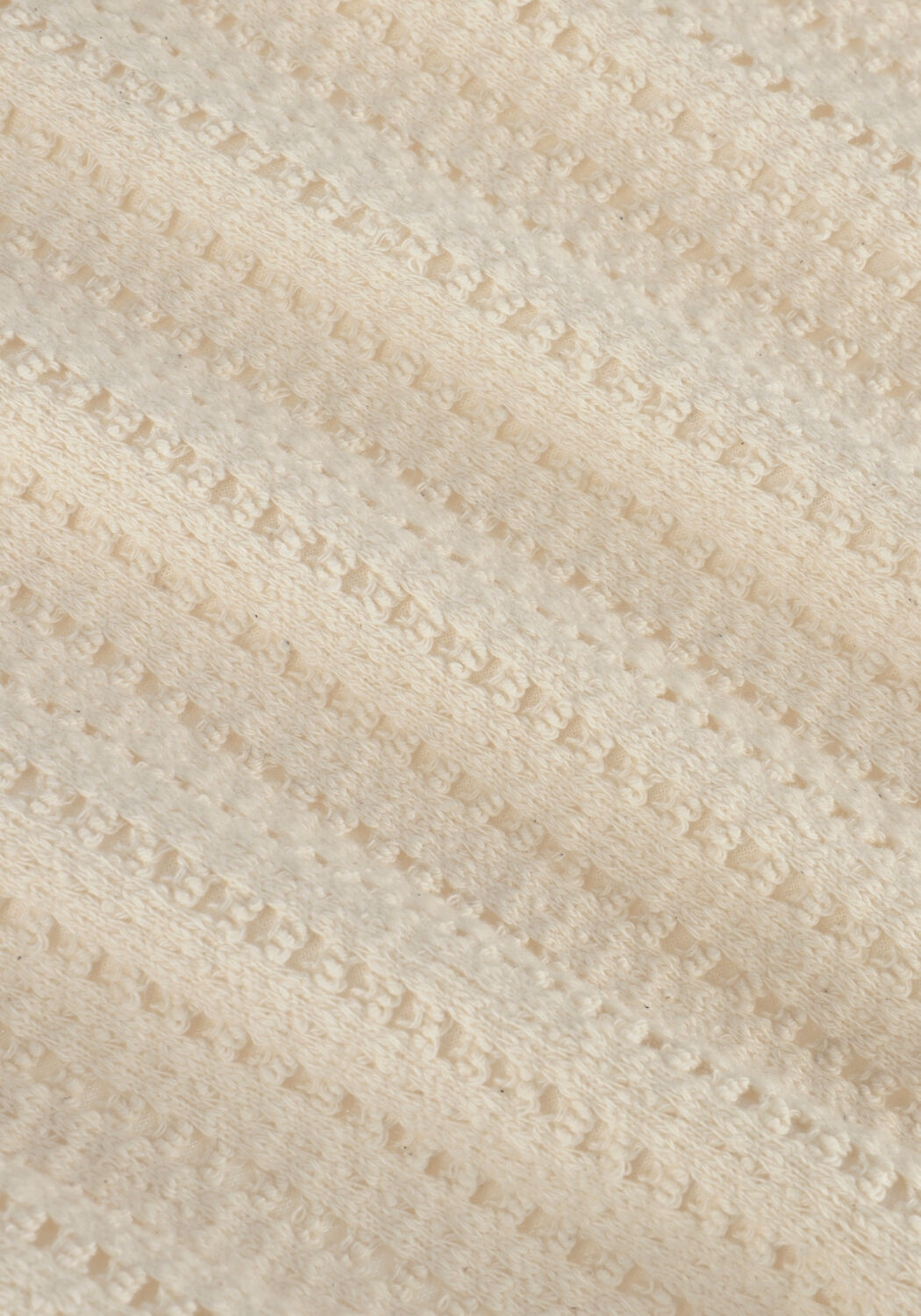 Ecru NOBELL Top KAWAI CROCHET KNIT TOP - large