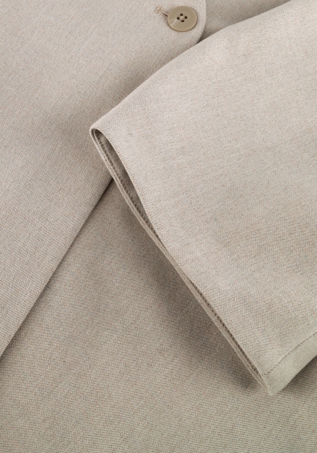 Beige OBJECT Pullover OBJLISA S/S RE TOP - large