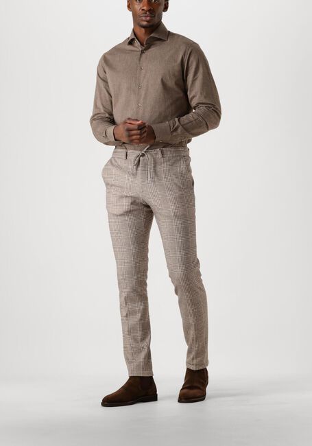 Taupe PROFUOMO Klassisches Oberhemd SHIRT CUTAWAY SC SF - large
