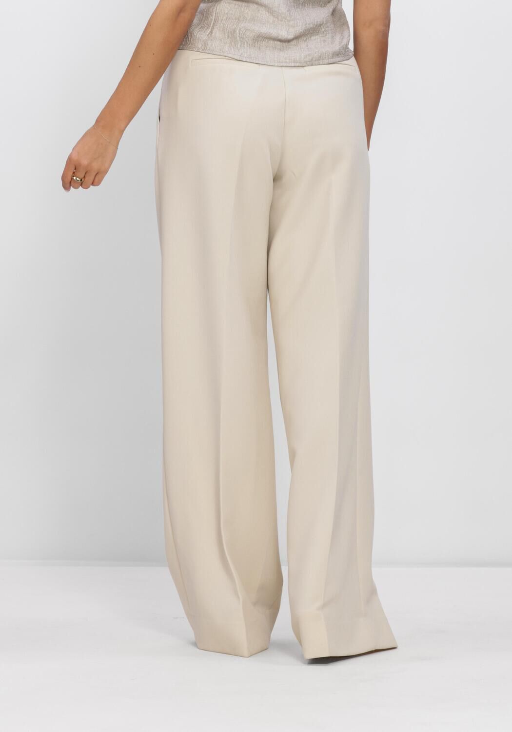 Ecru CO'COUTURE Hosen ACILECC PLEAT PANT LL - large