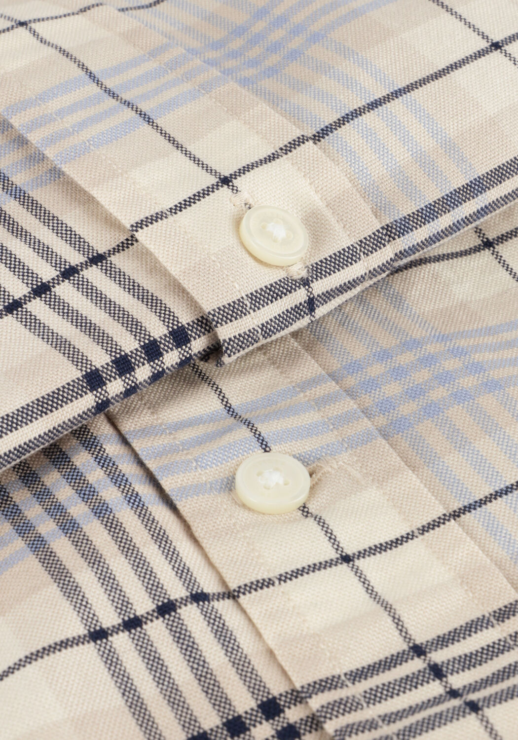 Blaue TOMMY HILFIGER Casual-Oberhemd HERIT OXFD RWB CHECK RF SHIRT - large