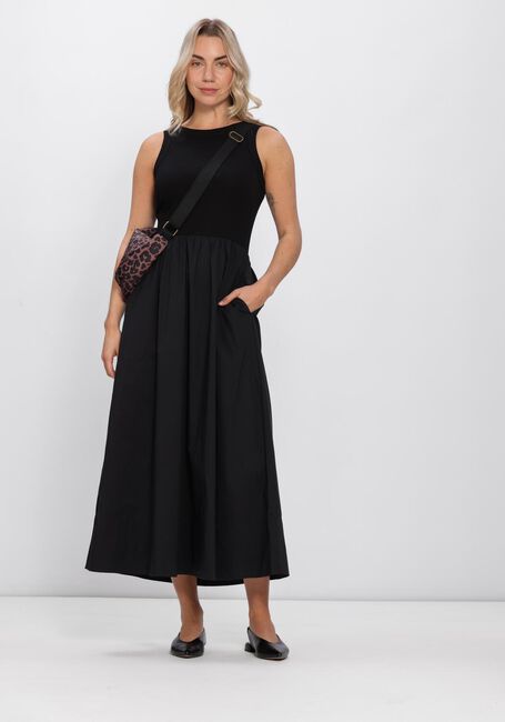 Schwarze NOTRE-V Maxikleid NV-HANNE - large