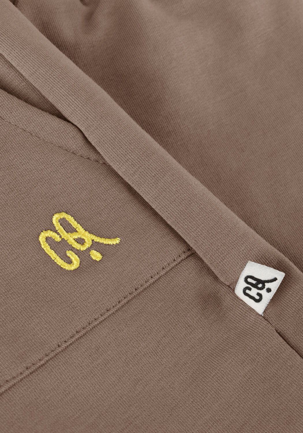 Graue CARLIJNQ Kurze Hose BASIC - SHORTS LOOSE FIT - large