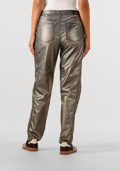 Metallisch SUMMUM Lange Hosen TAPERED METALLIC COATED TWILL - large