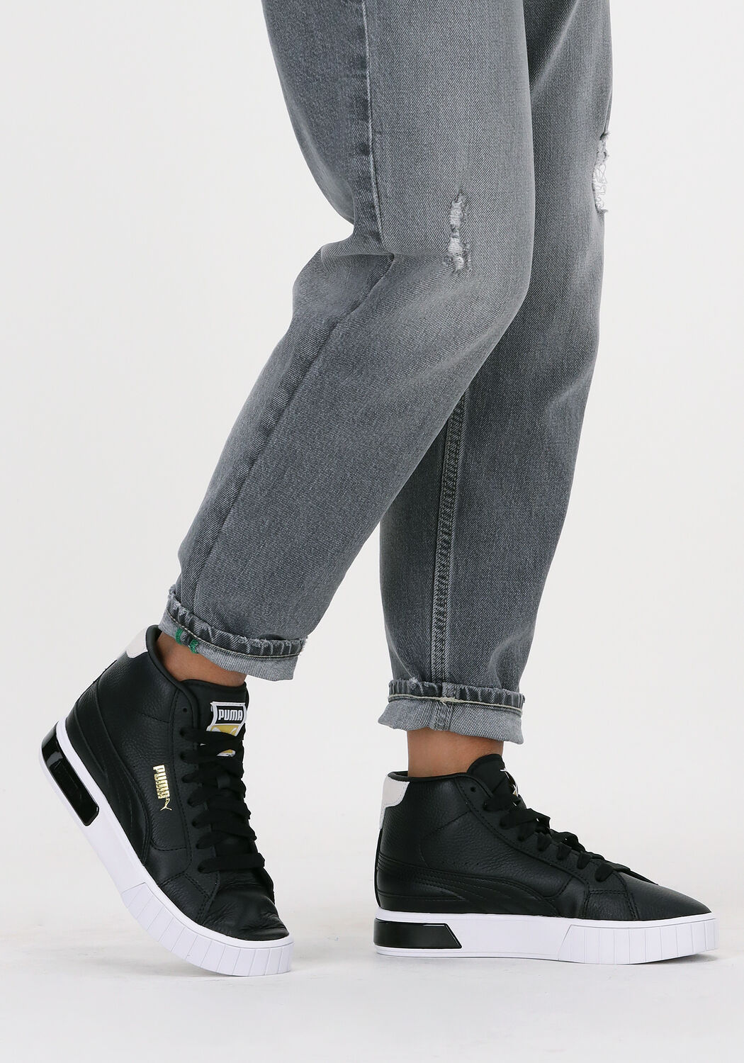 Schwarze PUMA Sneaker High CALI STAR MID WN - large