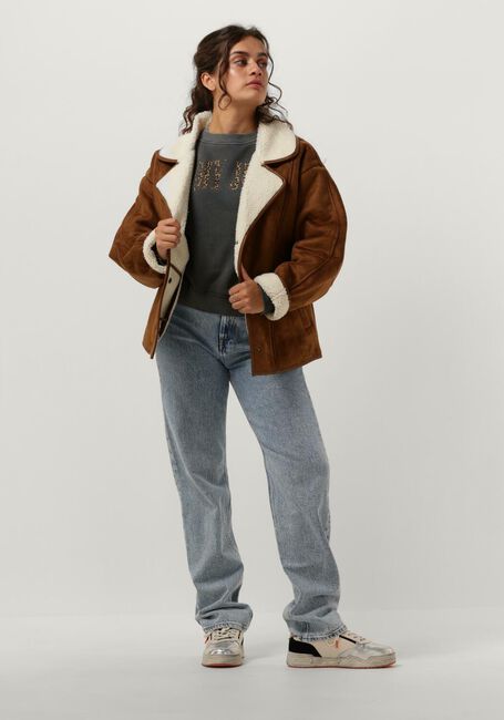 Braune ANOTHER LABEL Jack CLARISSA JACKET - large