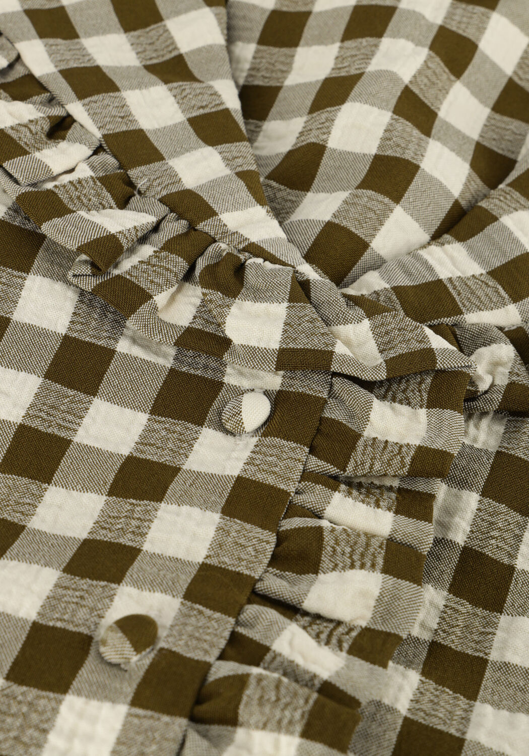 Gr&uuml;ne SELECTED WOMEN Jack NIKITA CHECK SHIRT JACKET - large