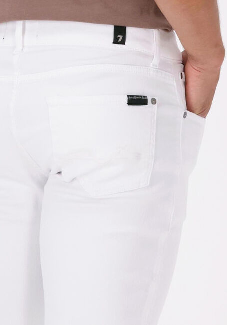 Weiße 7 FOR ALL MANKIND Slim fit jeans SLIMMY TAPERED STRETCH TEK FRIDAY - large