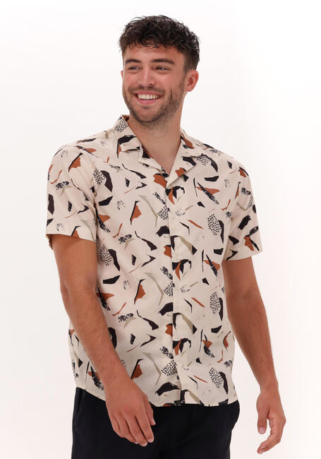 Mehrfarbige/Bunte ANERKJENDT Casual-Oberhemd AKLEO POPLIN AOP SHIRT - large
