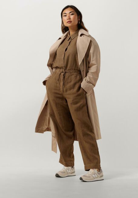 Khaki PENN & INK Weite Hose TROUSERS S24Z629 - large