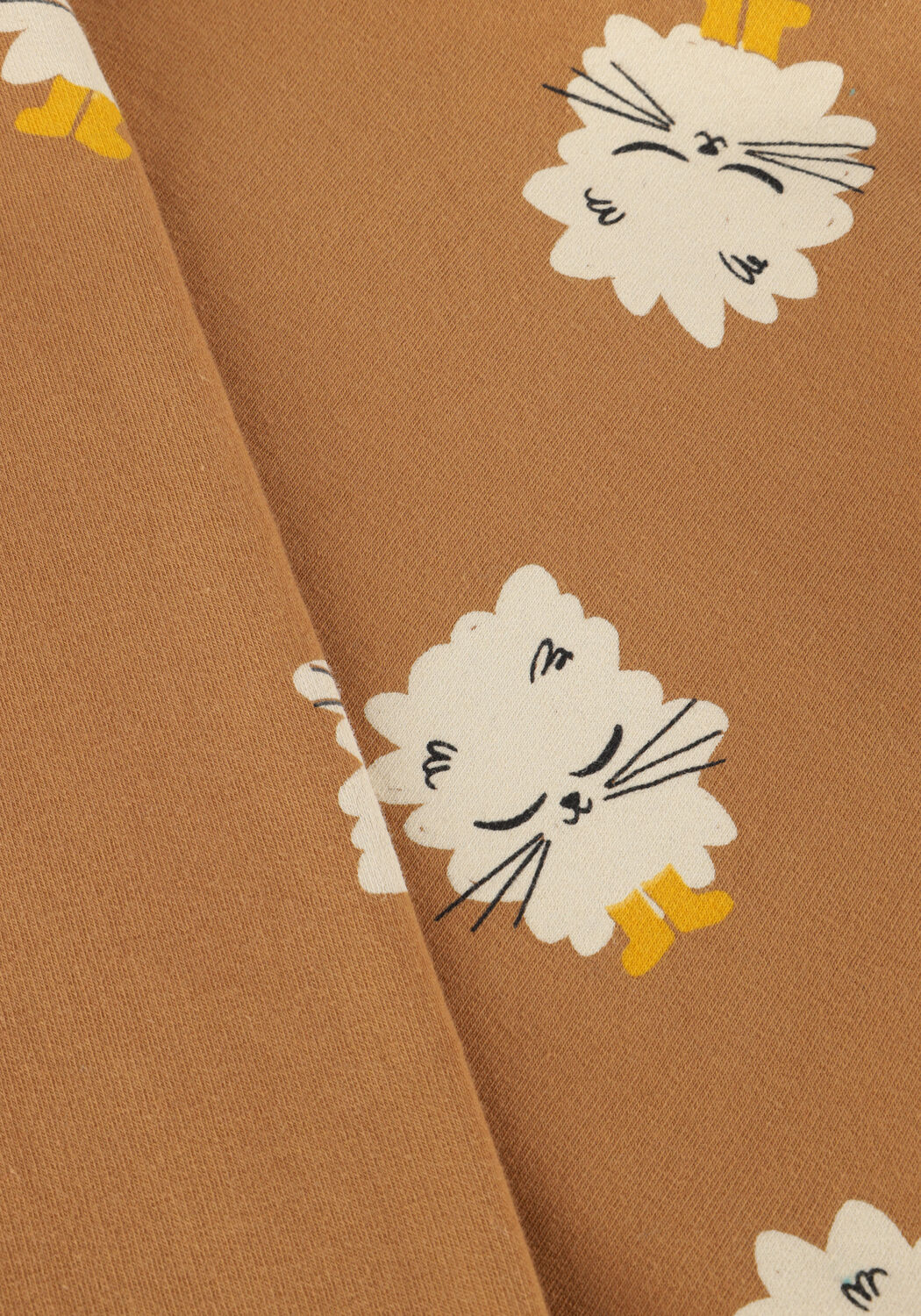 Camelfarbene L&Ouml;TIEKIDS Sweatshirt W24-87-23 - large