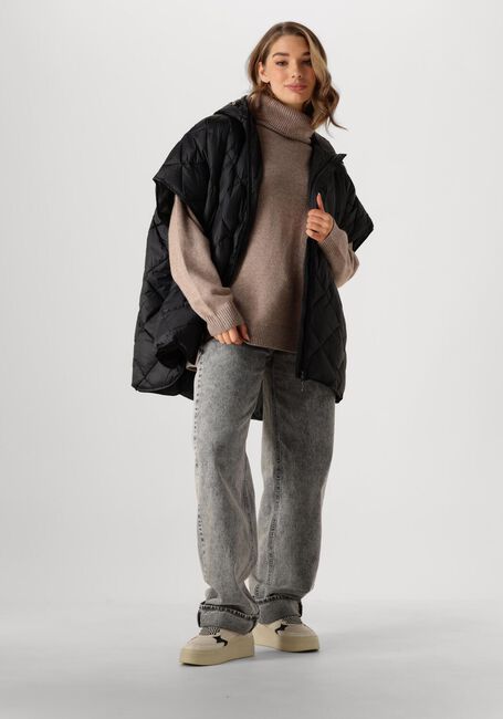 Schwarze DEBLON SPORTS Wattierte Jack CARICE CAPE - large