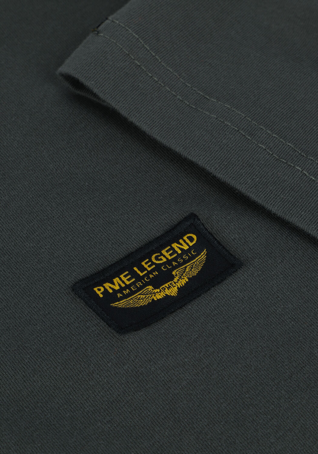 Graue PME LEGEND T-shirt SHORT SLEEVE R-NECK GUYVER TEE - large