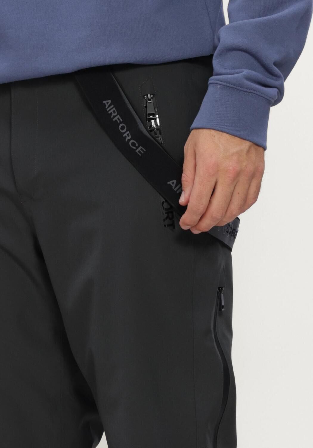 Schwarze AIRFORCE Skihosen ALTA SKI PANTS - large