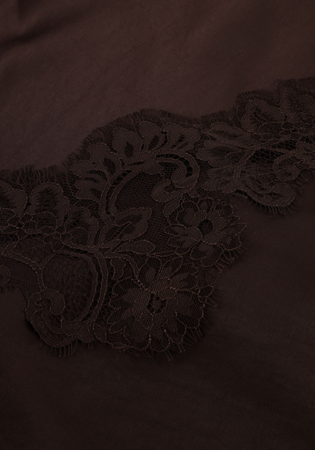 Braune OBJECT R&ouml;cke OBJNALINE MW LONG LACE SKIRT - large