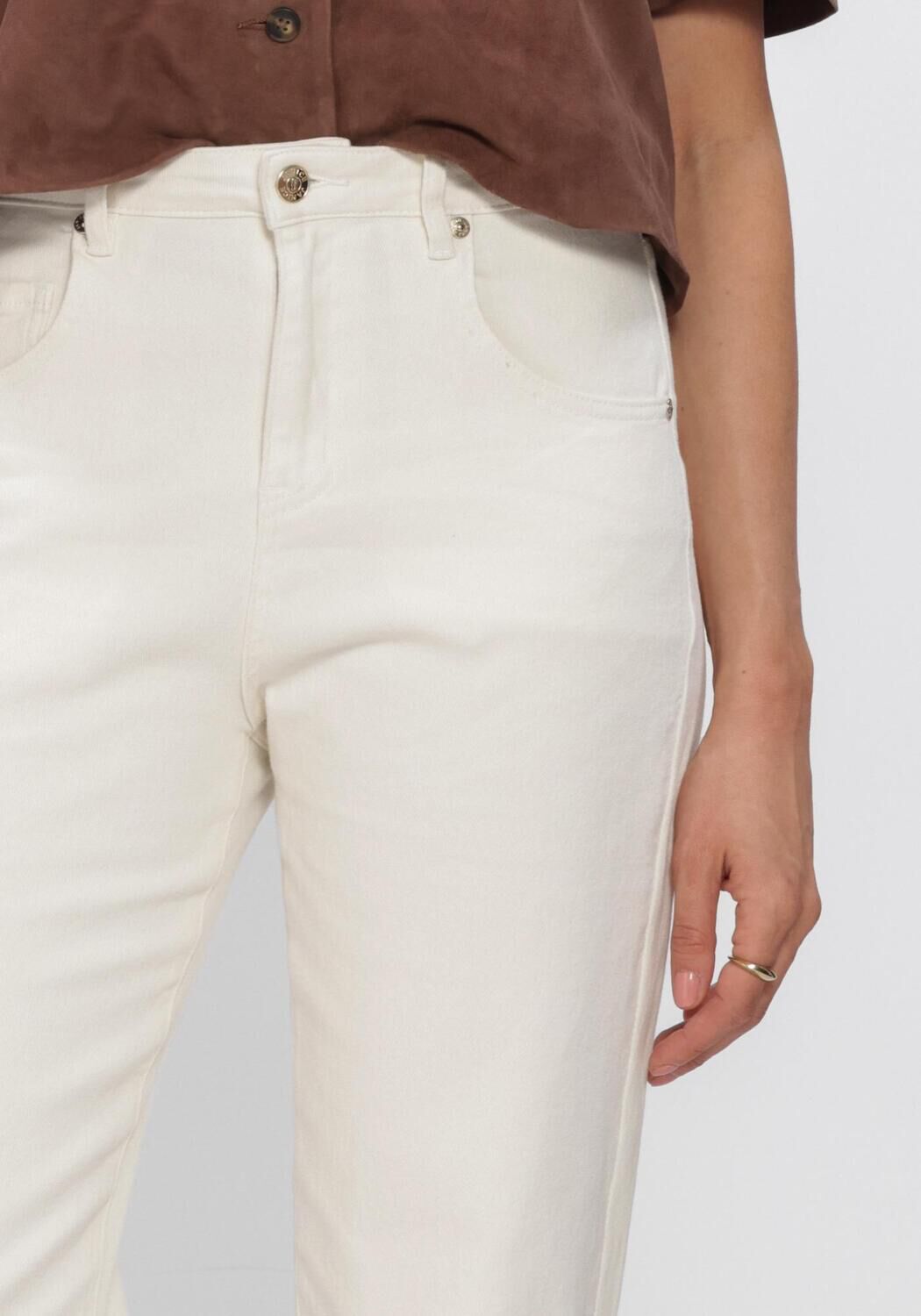 Wei&szlig;e JANICE Hosen BAILEY - large