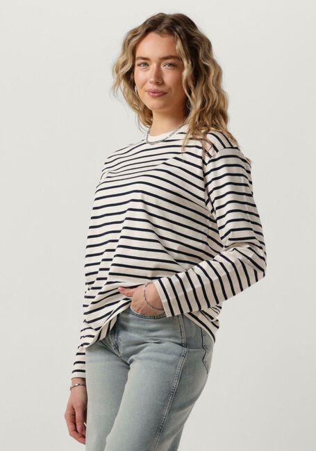 Blau/weiß gestreift ENVII  ENKULLA LS STRIPE 5310 - large