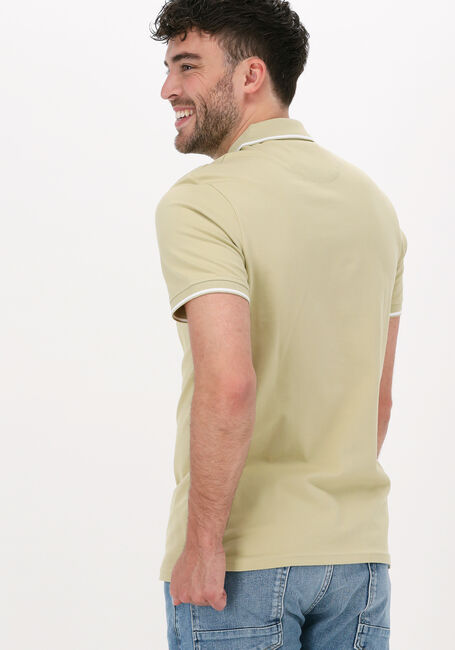 Olive LYLE & SCOTT Polo-Shirt TIPPED POLO SHIRT - large