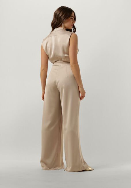Goldfarbene ACCESS Jumpsuit SATIN JUMPSUIT WITH PLEATS - large