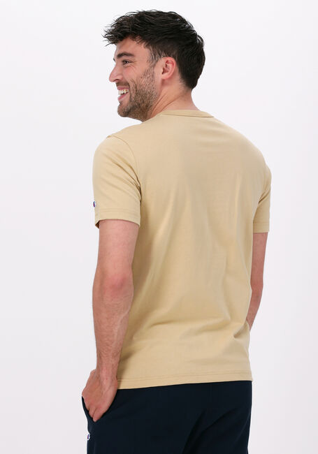 Gelbe CHAMPION T-shirt CREWNECK T-SHIRT 216545 - large