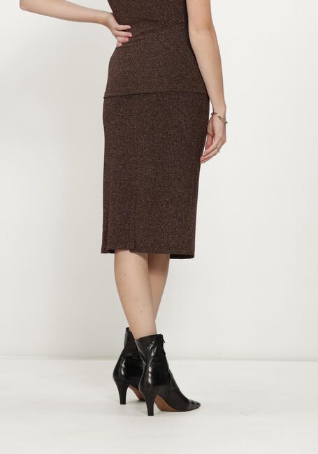 Braune SELECTED WOMEN Minirock SLWNORI MW KNEE SKIRT - large