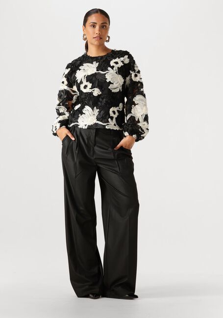 Schwarze CO'COUTURE Weite Hose SIBELLECC PLEAT LL PANT - large